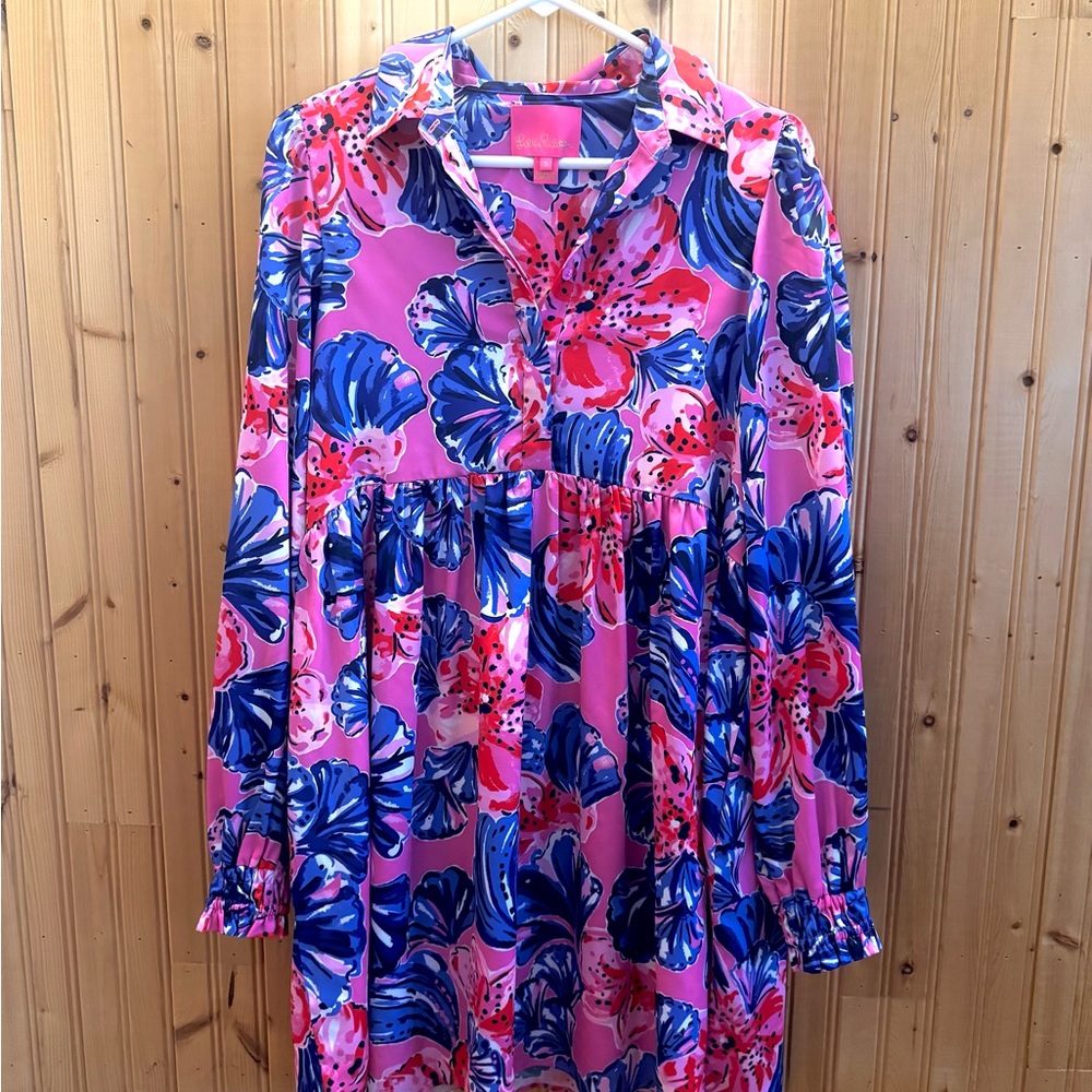 Lilly Pulitzer Arlie Dress Floral Mini Dress
